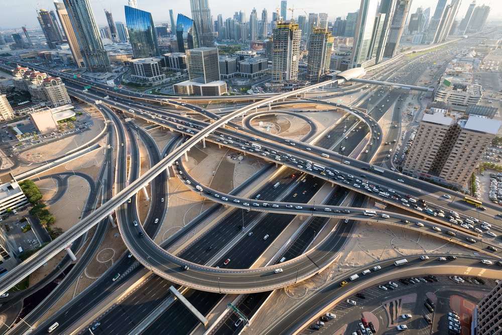 verkehr in dubai