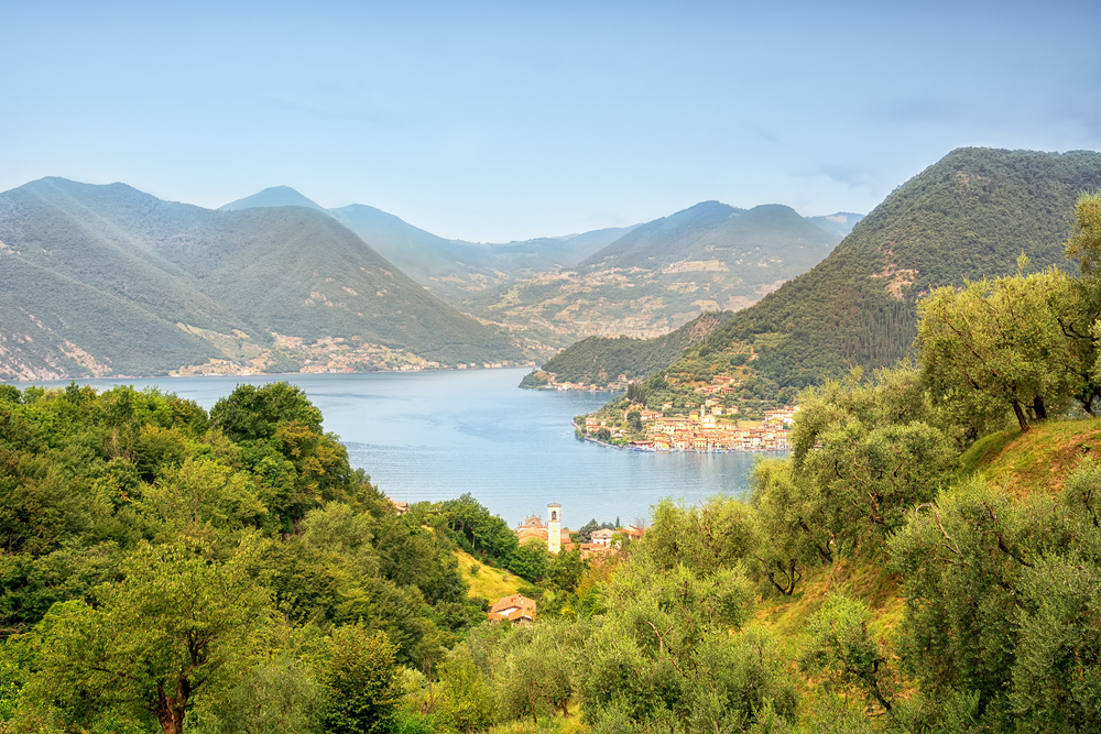 landschaft am Iseosee